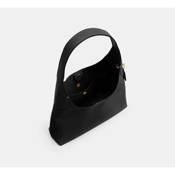 Coach Brooklyn Shoulder Bag 28cm - Black - Picture 4 of 6